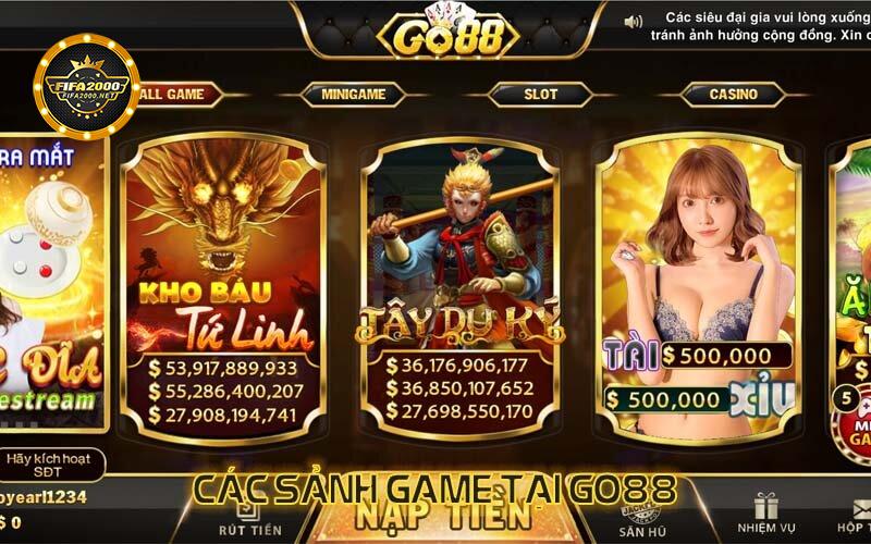Cac Sanh Game Tai Go88