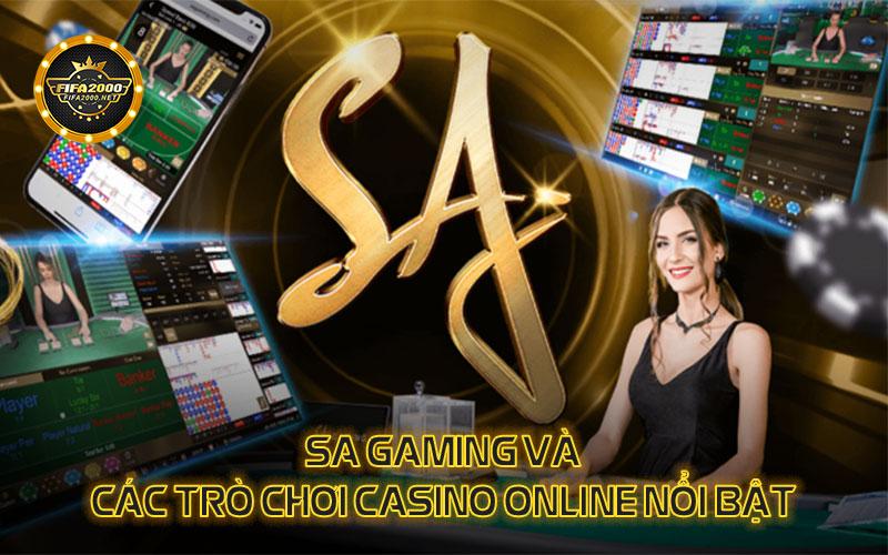 Sa gaming và các trò chơi casino online nổi bật
